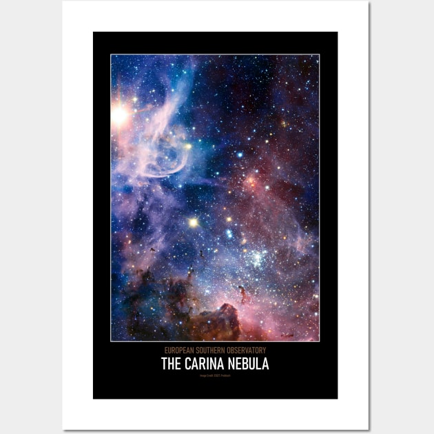 High Resolution Astronomy The Carina Nebula Wall Art by tiokvadrat